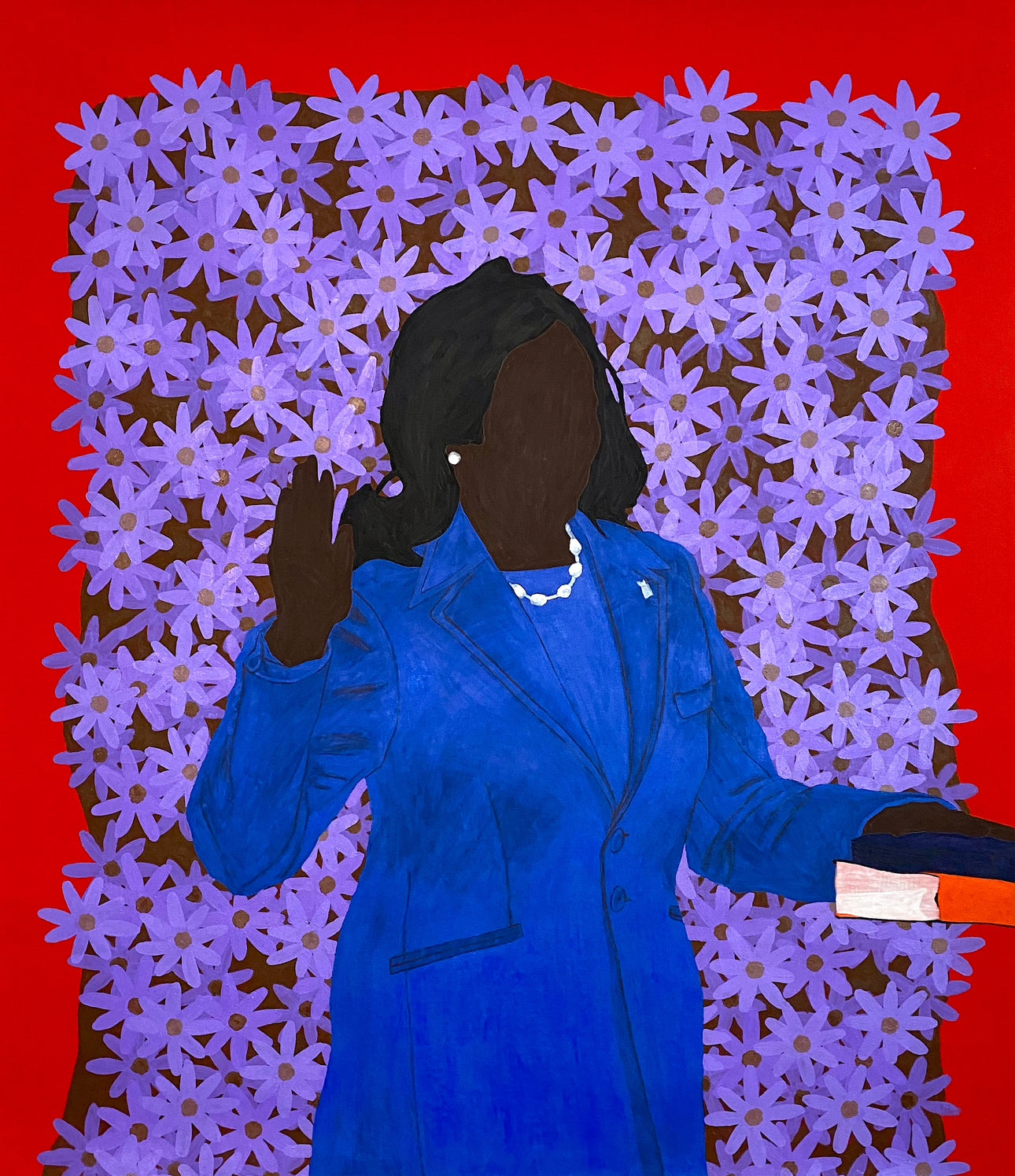 "I Kamala Harris" limited edition print by Raphael Adjetey Adjei Mayne