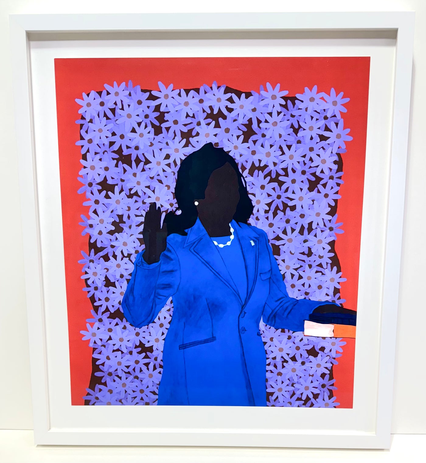 "I Kamala Harris" limited edition print by Raphael Adjetey Adjei Mayne